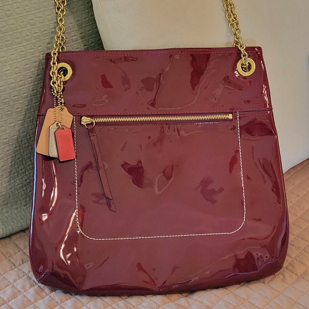 COPY - NWOT COACH  Patent Leather Bag